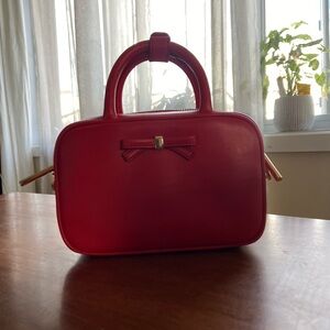 Unique (sample)  Aldo Red Purse with bow - Unreleased Model!